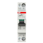 ABB - Disjoncteur Différentiel DS301C-1P+N (droite) 1mod.-20A Cbe B-100mA Type A-6kA
