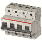 ABB - S800C Disjoncteur modulaire - 4P - 16A - Cbe C -Icu 25kA (6 modules) - Vis