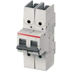 ABB - Disjoncteur modulaire 2P S802HV (1000VAC)-Courbe K - 80A - 3kA