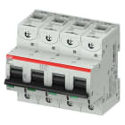 ABB - S804PV-SP100 - Disjoncteur modulaire PV - 4P - 100A - 1500VDC - Icu 5kA - 6 mod.
