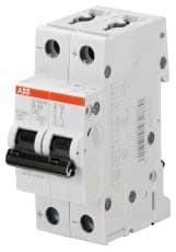ABB - Disjoncteur DC (S202MUC) 2P 10KA 440VDC C-6A