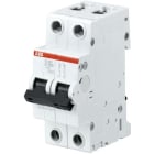 ABB - S200 Disjoncteur modulaire - 2P - 80A - Cbe C - 6000A/6kA (2 modules)