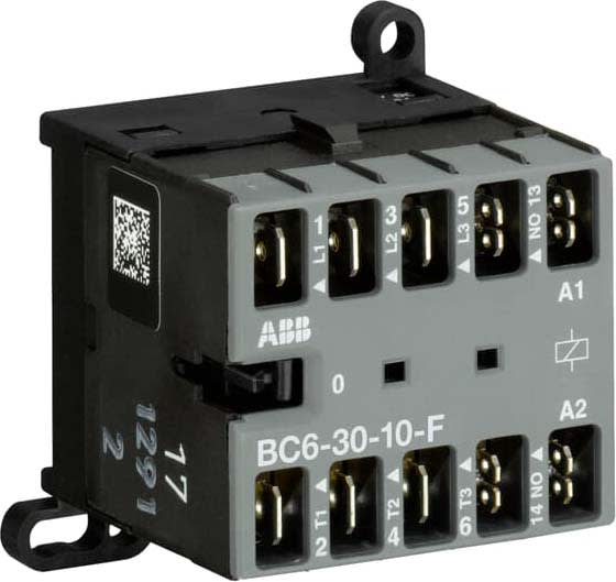 ABB - MINI CONTACTEUR 4KW-3P+1NO-12VDC-FASTON