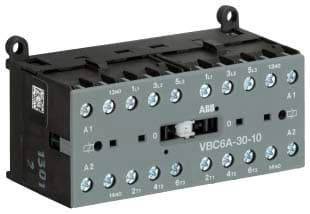 ABB - Mini inv. 4kW Av. Ver. de Secu.-2 x 3P+1No-24VDC