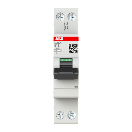 ABB - DISJ. COMPACT 2P S202C-B13 - 6KA