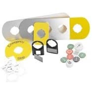 ABB - Ma6-1014 Etiquette pour Boitier Plastique