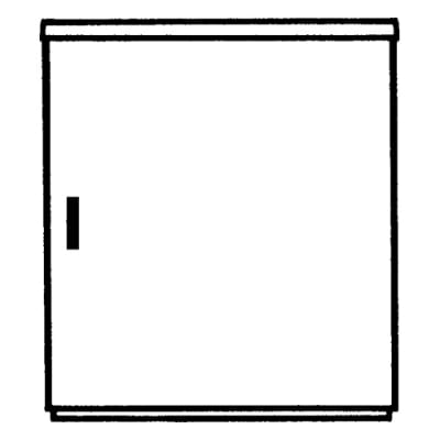 ABB - EH Armoire de trottoir EH3/F-1 montée en usine