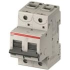 ABB - S800S Disjoncteur modulaire - 2P - 8A - Cbe B -Icu 50kA (3 modules) - Vis