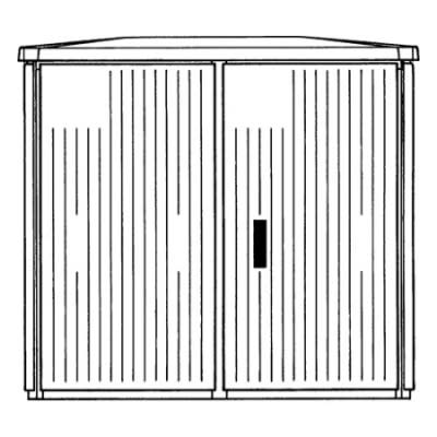 ABB - EH Arm trottoir a Gde prof AP 1125x1200x676