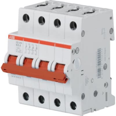 ABB - SD204/63 - Interrupteur-Sectionneur Modulaire - Série SD200 - 4P - 63A
