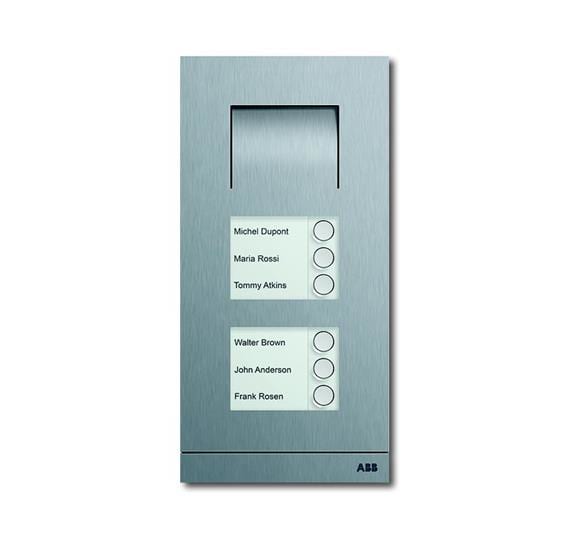 ABB - Détecteur de présence standard 360°, 8m, IP 20, 2 canaux (HVAC), encastré, blanc