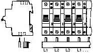 ABB - PS3/39/16H - Peigne 3x1P+AUX- 58 modules - 80A - 16mm²