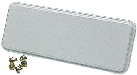 ABB - APO Plaque de fermeture pleine - Largeur 300mm RAL7035