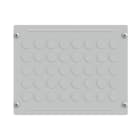 ABB - SPEE- Passe-câble métallique pour large ouverture avec prédécoupes 40xM20-L400mm