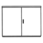ABB - EH Armoire de trottoir EH3/F-2 montée en usine
