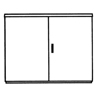 ABB - EH Armoire de trottoir EH3/F-2 montée en usine