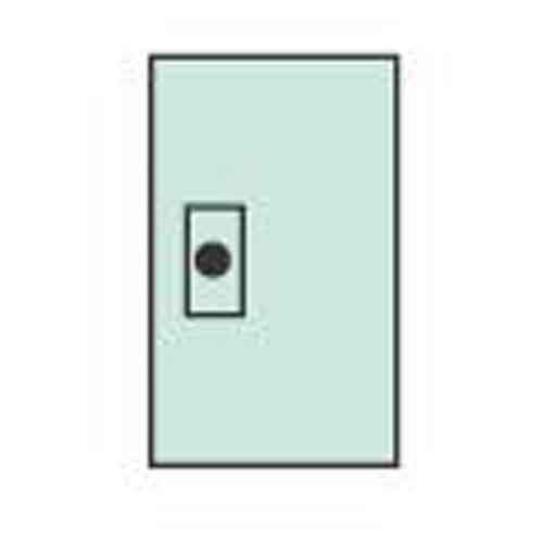 ABB - ARIA 32 Plastron avec ouvertures pour appareillage rail DIN