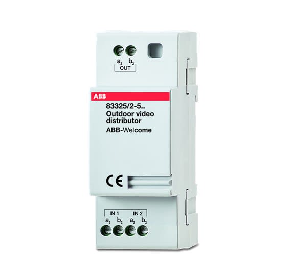 ABB - welcome m repartiteur vidéo pour platine de rue
