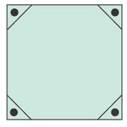 ABB - AP41TC Couvercle en polycarbonate