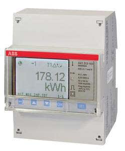 ABB - Compteur A41 Monophase Modbus Mesure Directe 80A Silver Mid