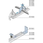 ABB - Ecrou M6 pour profile EV1050 pour armoires IS2 (x100pces)