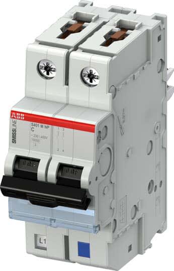 ABB - SMISSLINE TP - Disjoncteur S401E01-C20NP