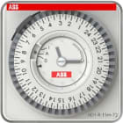 ABB - AD1-R-15m-72- Horloge Analog. Journalière 1NO/NF- 15mn- av. réserve- à encastrer