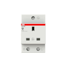 ABB - M1363 - Prise de courant modulaire -Norme UK- 2P+T -13A-250VAC