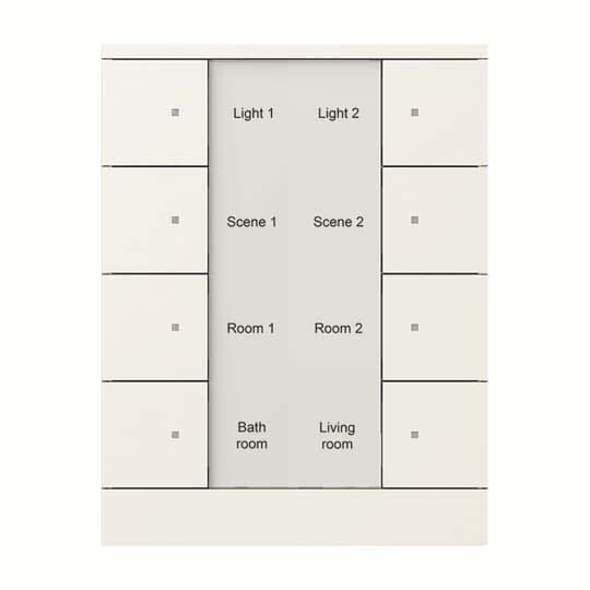 ABB - SB/U8.0.1-884 Inter 8T CECO blanc mat