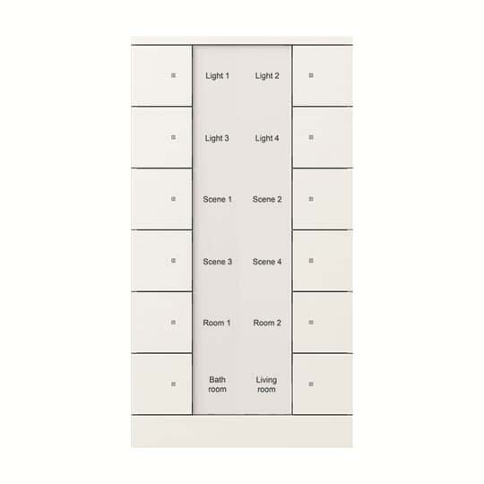 ABB - SB/U12.0.1-884 Inter 12T CECO blanc mat