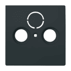 ABB - Futur Linear / Enjoliveur pour prise TV SAT - Anthracite