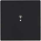 ABB - Enjoliveur 1 Touche 1 Led 1 Picto Lumière Futur Linear Anthracite