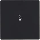 ABB - Enjoliveur 1 Touche 1 Led 1 Picto Variateur Futur Linear Anthracite