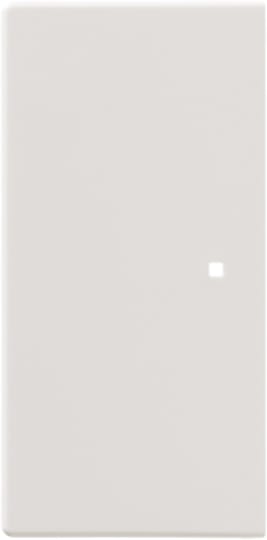 ABB - Enjoliveur 1/2 Touche D/G 1 Led Futur Linear Blanc Studio