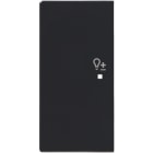 ABB - Enjoliveur 1/2 Touche G 1 Led 1 Picto Variateur Futur Linear Anthracite