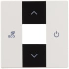ABB - Enjoliveur Thermostat Dérogation Face Avant Futur Linear Blanc Studio