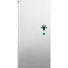 ABB - Enjoliveur 1/2 Touche G 1 Led 1 Picto Lumière Pure Stainless Steel