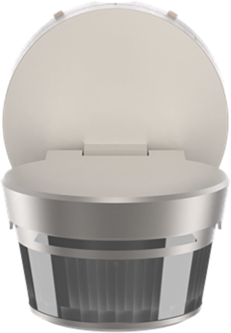 ABB - Détecteur mouvement mural Watchdog PRO Extérieur IP55 KNX Secure 280° +BLE Inox