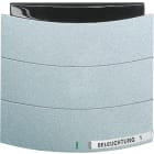 ABB - Triton 1 Touche Mf Bcu Et Ir Intégrés Alu