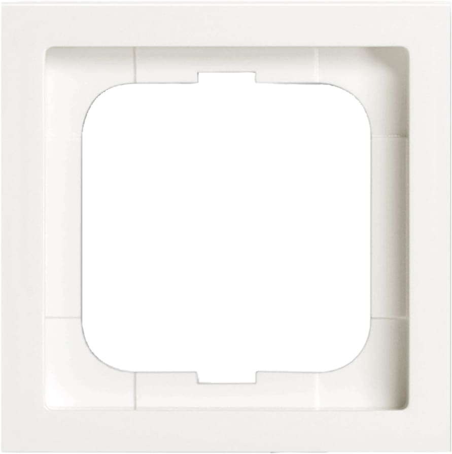 ABB - Futur Linear / Plaque fintion 1 poste - Blanc Mat