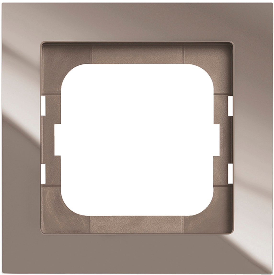 ABB - Cadre 1 Module Busch Gris