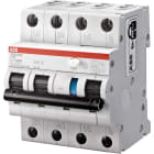 ABB - Disjoncteur Diff. Compact 3P+N (droite) 25A Icu-10kA cbe C 30mA Type A