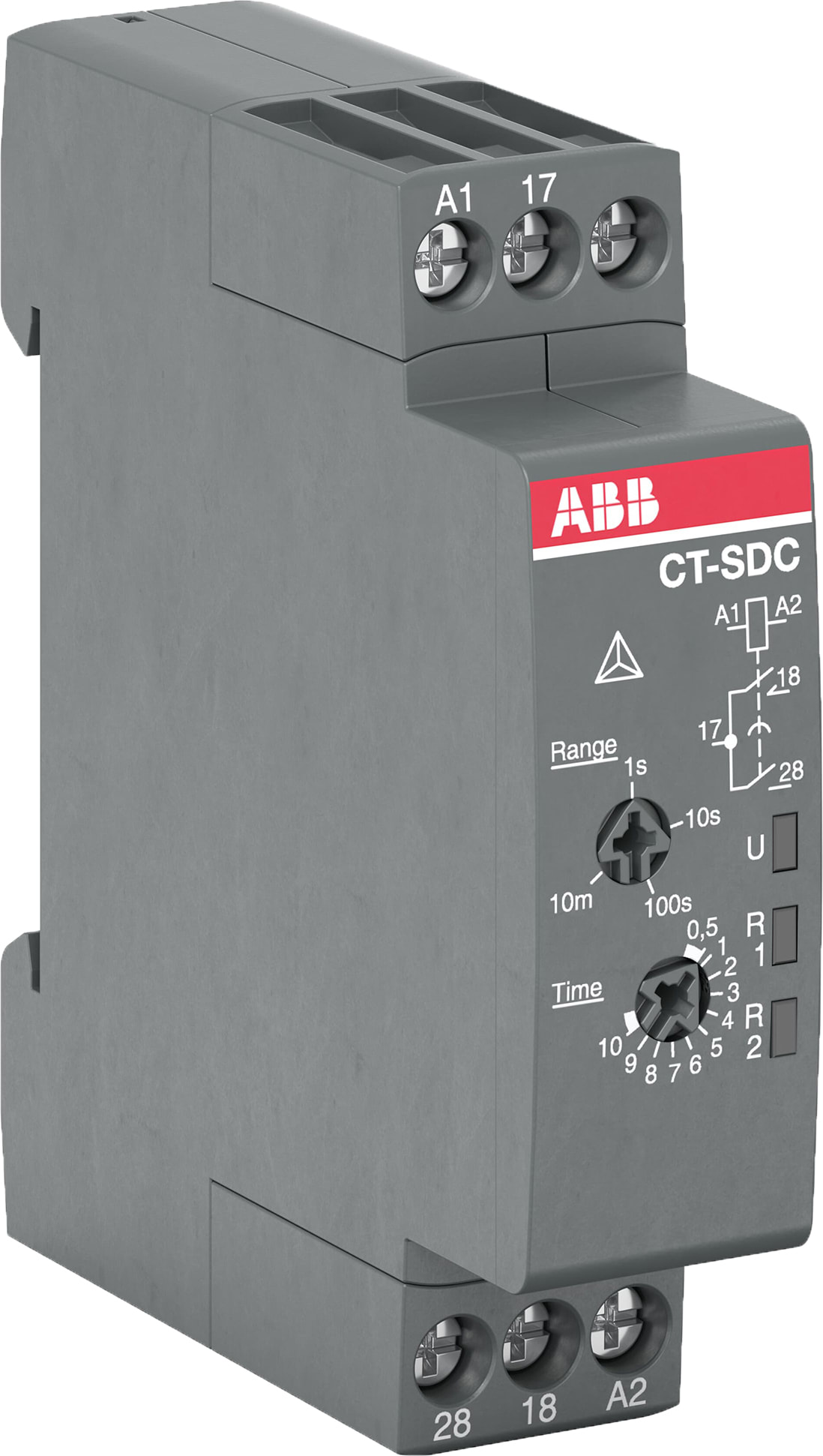 ABB - Rel. Temp Y/D - 0.05s - 10min - 2n/o - 24-240AC / 24-48DC