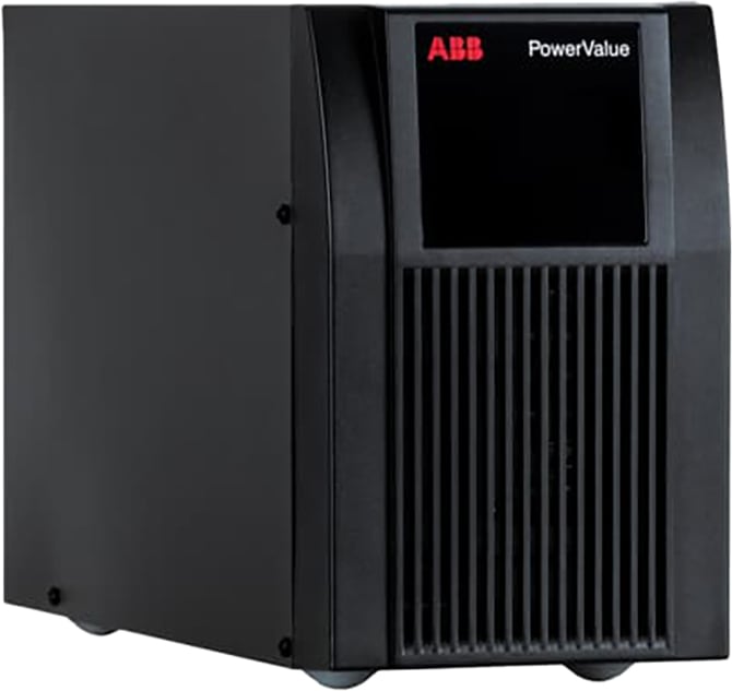 ABB - Onduleur PowerValue Tour, 1000VA, 900W, Module de batterie externe, (IEC) 65'
