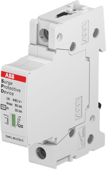 ABB - Parafoudre OVR T1+T2 - 3P - Iimp 12,5kA -Imax 80kA -400/690V - av. TS -TNC/IT