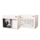 ABB - Welcome Kit Vidéo mini Os 2 Moniteurs 4.3 Platine Saillie