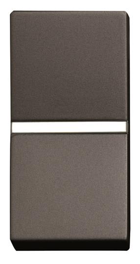 ABB - Zenit Interrupteur Bipolaire 1 Module Anthracite