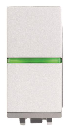 ABB - Zenit Inter Mono Voyant Temoin Blanc 1 Module