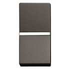 ABB - Zenit Poussoir Normalement Ferme 1 Module Anthracite