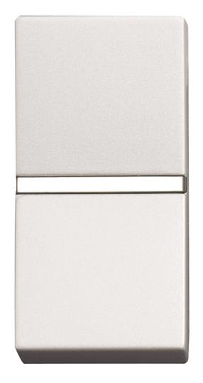 ABB - Zenit Poussoir Normalement Ferme 1 Module Blanc